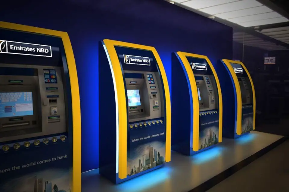 فروع ATM بنك الإمارات دبي في السعودية